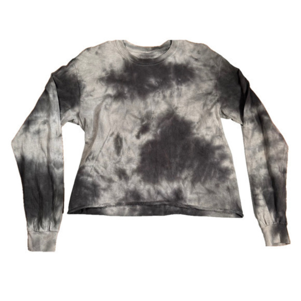 🌷 Antistar Tie Dye Long Sleeve Cropped Top